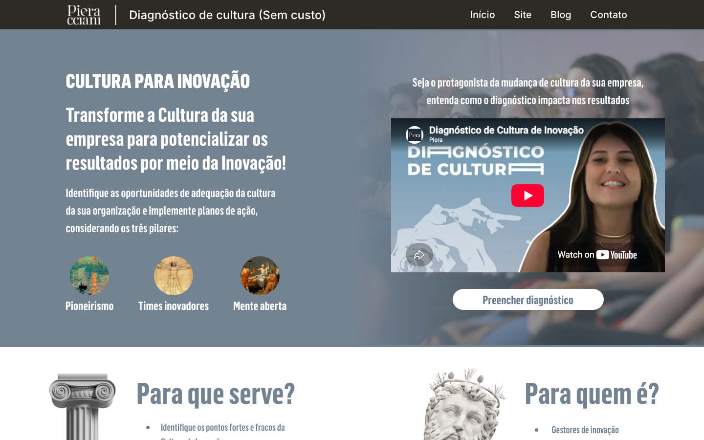 Projeto Diagnóstico Cultura Pieracciani